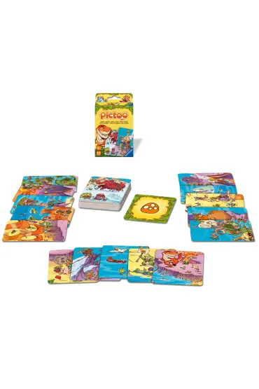 Gra karciana `Pictoo Dino` Ravensburger