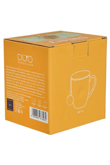 Duo Sp. z o.o. Kubek z zaparzaczem i zawieszka SUNFLOWERS Van Gogh 400 ml