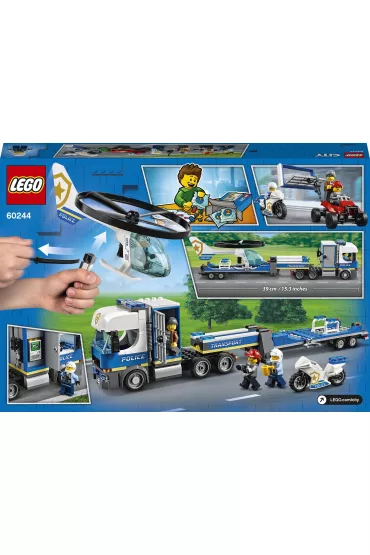 LEGO City Laweta helikoptera policyjnego 60244