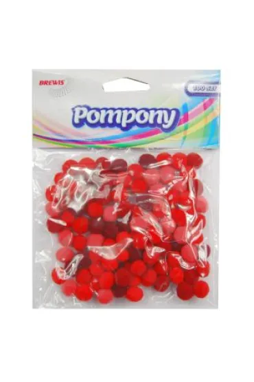 Brewis Pompony czerwone 10mm