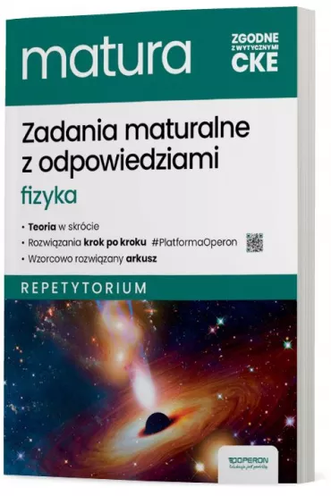 Matura. Fizyka. Zadania maturalne z odpowiedziami. Repetytorium - Grzegorz Korna�