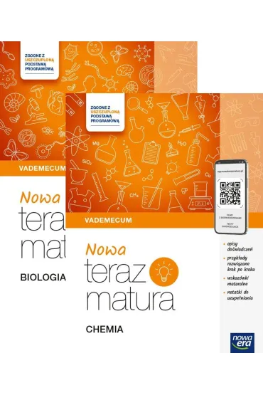 Pakiet Matura 2026: Nowa Teraz matura. Biologia. Vademecum, Nowa Teraz matura. Chemia. Vademecum