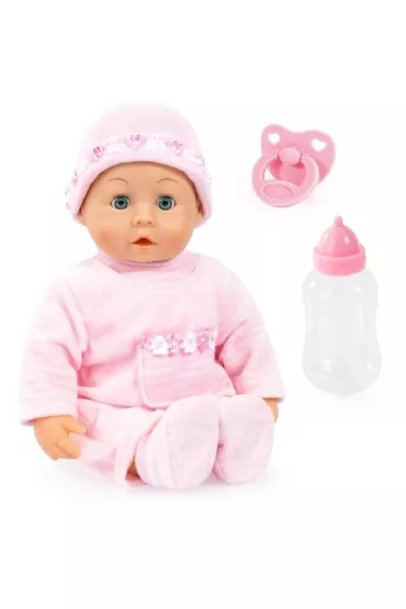 Lalka First Words Baby r�owa z akcesoriami Bayer Design