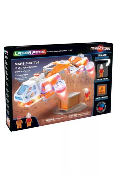 Klocki. Laser Pegs. Mars Shuttle