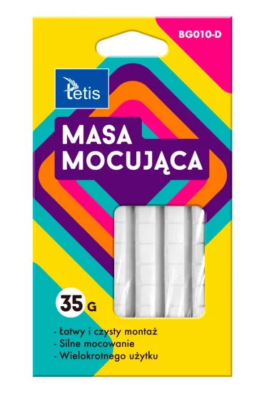 Tetis Masa mocuj�ca bia�a 35 g