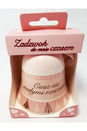 Jawi Dzwonek cermiaczny 3 Ciesz si� ma�ymi rzeczami