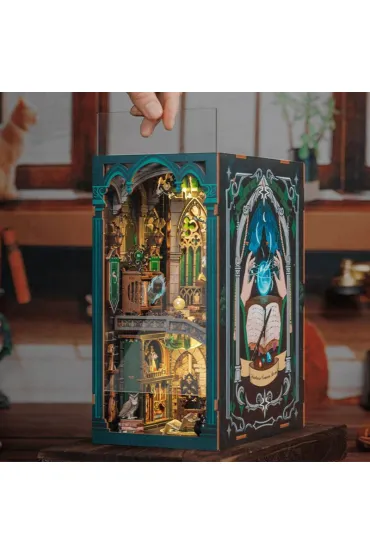 Puzzle Miniaturowy domek Book Nook Pok�j �ycze� Habarri