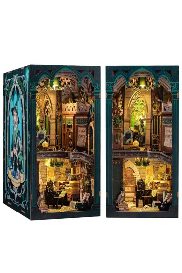 Puzzle Miniaturowy domek Book Nook Pok�j �ycze� Habarri