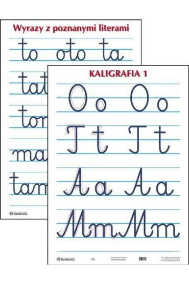 Plansza. Kaligrafia 1