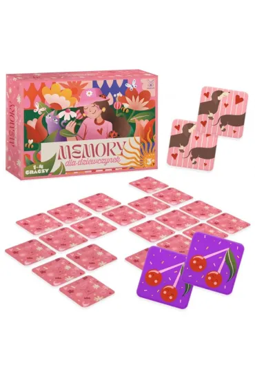Gra Memory dla Dziewczynek Kangur