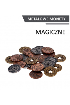 Drawlab Entertainment Metalowe monety - Magiczne (zestaw 24 monet)