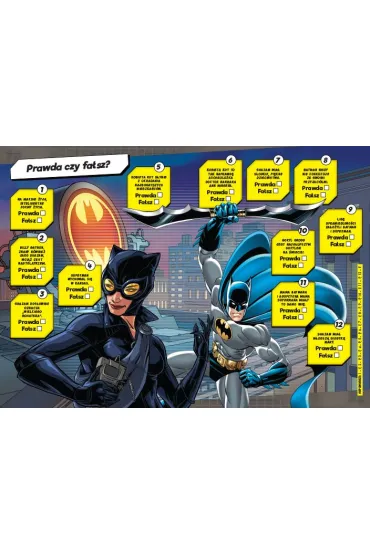 Batman i Liga Sprawiedliwo�ci. Ksi�ga quiz�w i fakt�w - Pola  Kami�ska