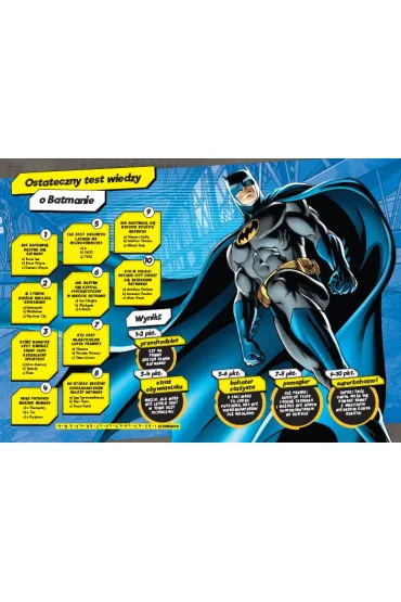 Batman i Liga Sprawiedliwo�ci. Ksi�ga quiz�w i fakt�w - Pola  Kami�ska