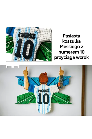 LEGO Editions Football Lionel Messi — cieszynka 43018