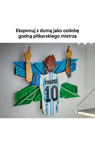 LEGO Editions Football Lionel Messi — cieszynka 43018