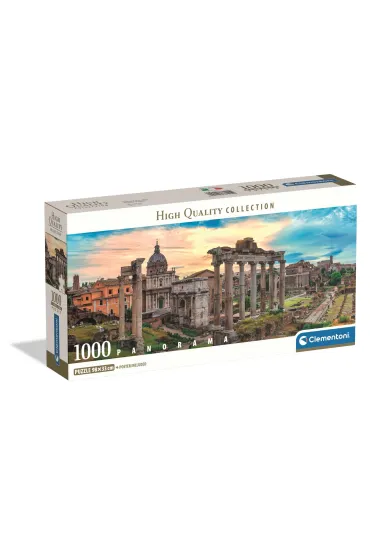 Puzzle 1000 Panorama Compact Twilight Over The Eternal Empire 37115 Clementoni