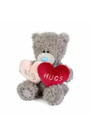 Mi� - Big Hugs z pluszowymi serduszkami 11cm Carte Blanche