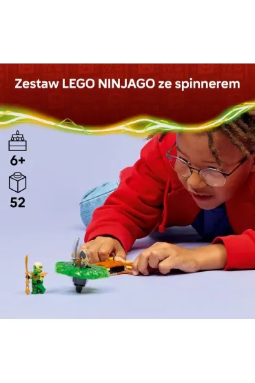 LEGO Ninjago Lloyd kontra ziemny potw�r na spinnerze 71850
