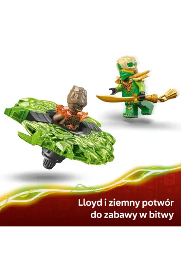 LEGO Ninjago Lloyd kontra ziemny potw�r na spinnerze 71850