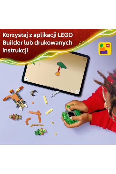 LEGO Ninjago Lloyd kontra ziemny potw�r na spinnerze 71850