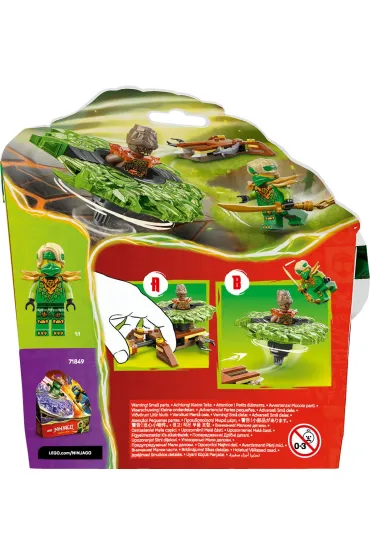 LEGO Ninjago Lloyd kontra ziemny potw�r na spinnerze 71850