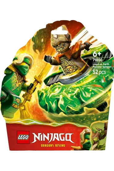 LEGO Ninjago Lloyd kontra ziemny potw�r na spinnerze 71850