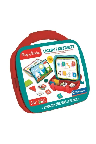 Walizeczka Kszta�ty Liczby Clementoni