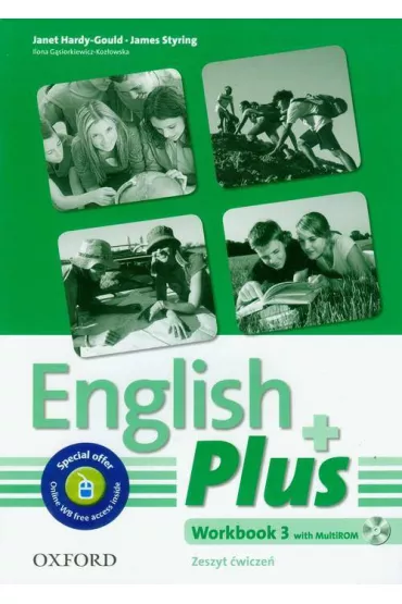 English Plus 3. Workbook with MultiROM - Janet Hardy-Gould, Ilona G�siorkiewicz-Koz�owska, James Styring
