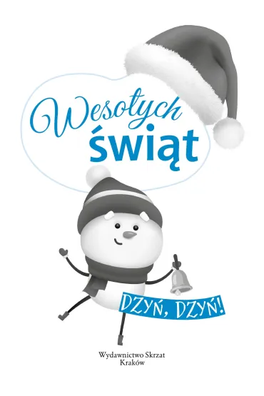 Ksi��eczka A4 Weso�ych �wi�t. Dzy�, dzy�   NAKLEJKI SKRZAT 073683