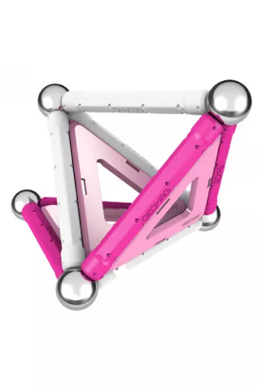 Geomag Panels Pink. Klocki magnetyczne. 22 element�w