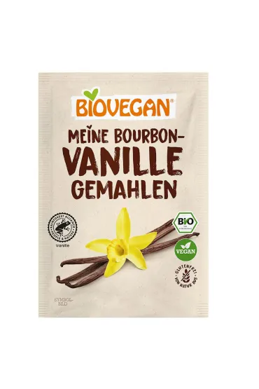 Biovegan Wanilia bourbon mielona bezglutenowa 5 g Bio