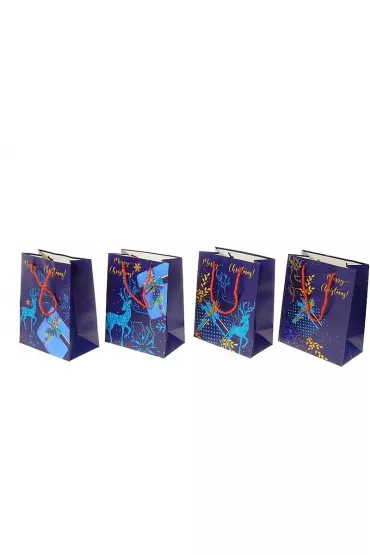 Adar Torebka prezentowa z motywem �wi�tecznym MIX