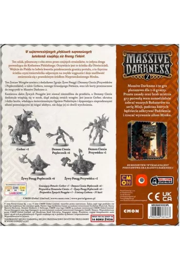 Massive Darkness 2: Gates of Hell zestaw wrog�w