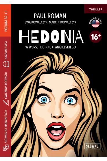 Hedonia w wersji do nauki angielskiego - Marcin Kowalczyk, Ewa Kowalczyk, Paul Roman