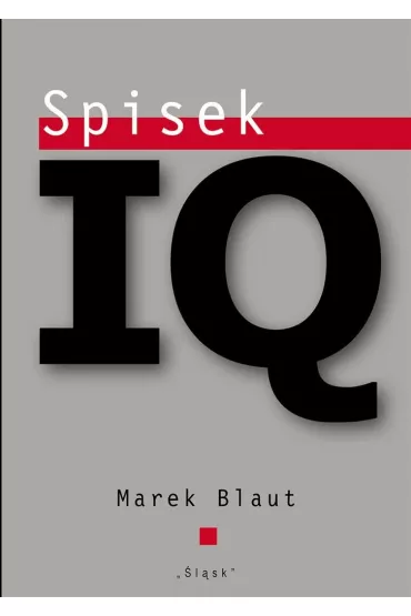 Spisek IQ - Marek  Blaut