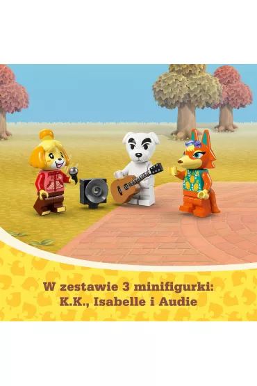 LEGO Animal Crossing Koncert K.K. na placu 77052