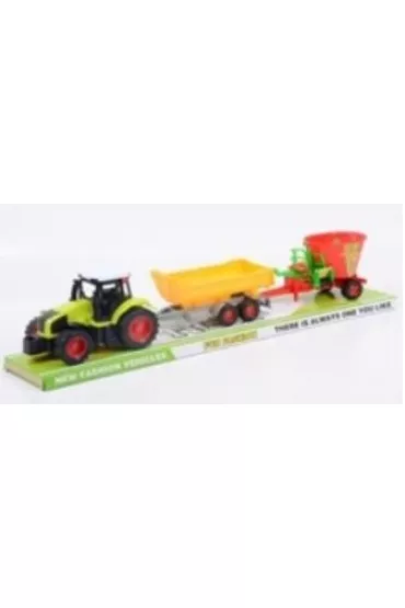 Traktor + dwie przyczepy Macyszyn Toys