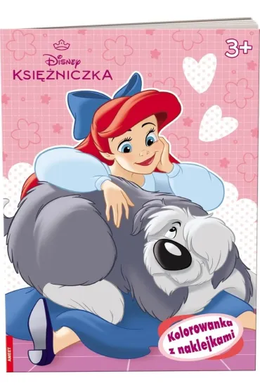 Disney Ksi�niczka. Kolorowanka z naklejkami