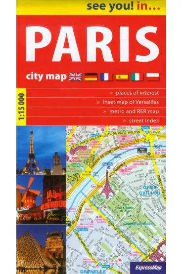 see you! in? Plan miasta Pary� 1:15 000