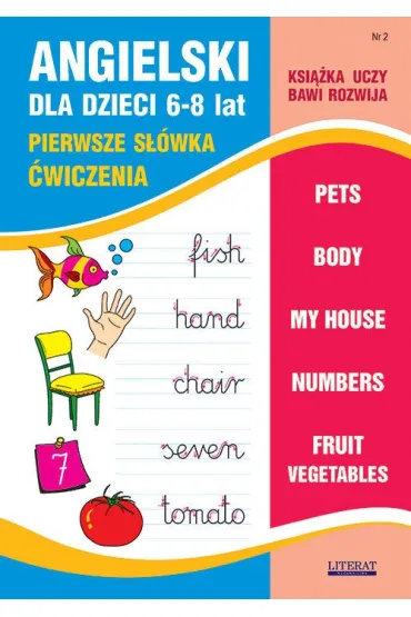 Angielski dla dzieci 6-8 lat Nr 2 Pierwsze s��wka - Joanna Usowicz