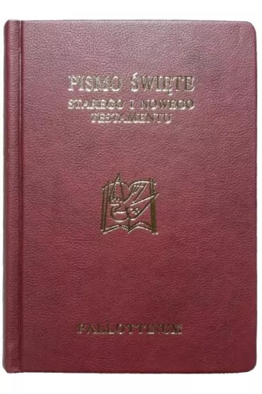 Biblia Pielgrzyma oprawa ekologiczna, panigatory