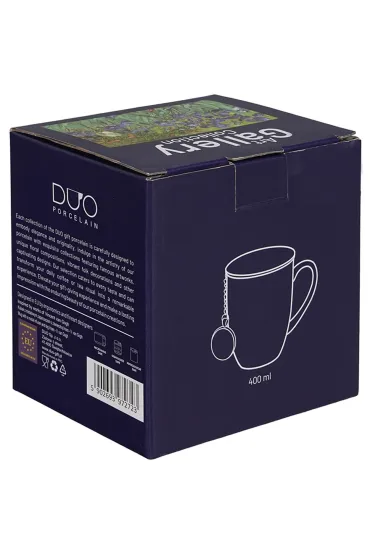 Duo Sp. z o.o. Kubek z zaparzaczem i zawieszka IRISES Van Gogh 400 ml