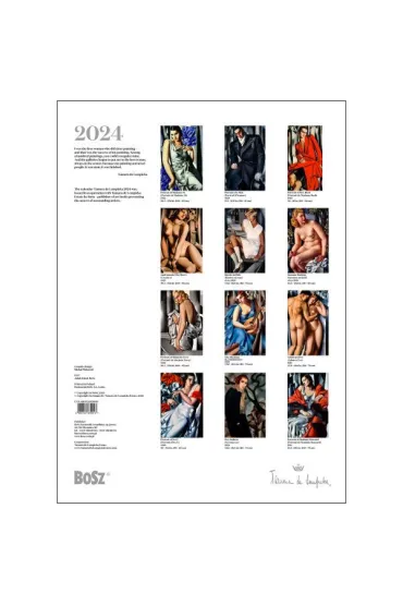 Kalendarz 2024 Tamara �empicka A3
