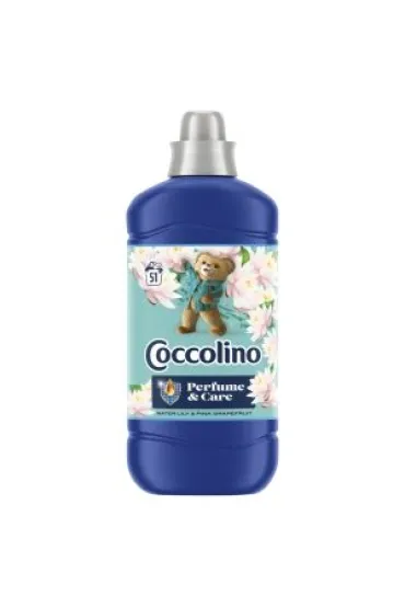 Coccolino P�yn do p�ukania tkanin Water Lily&Pink Grapefruit Perfume & Care (51 p�uka�) 1.275 l