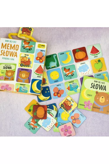 Baw si� i ucz. Memo S�owa. Gra i ksi��ka Wilga Play
