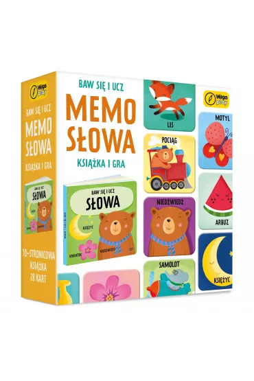 Baw si� i ucz. Memo S�owa. Gra i ksi��ka Wilga Play