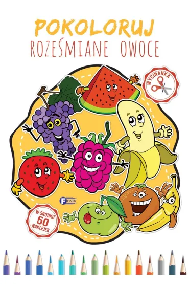 Pokoloruj roze�miane owoce
