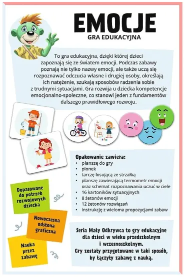 Ma�y odkrywca - Emocje Trefl