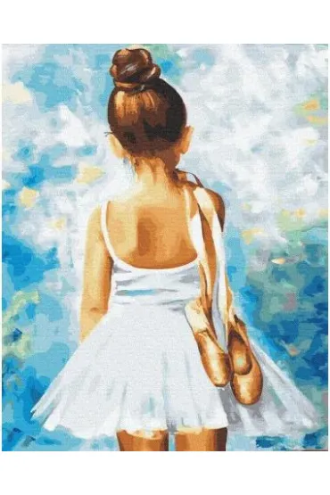 Twoje Hobby Malowanie po numerach - Ma�a baletnica 40x50cm