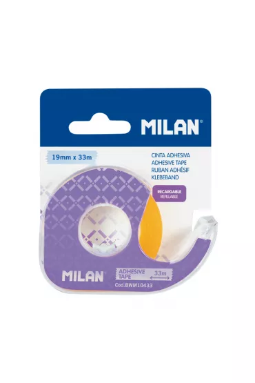 Milan Ta�ma samoprzylepna z dyspenserem 19mm x 33m